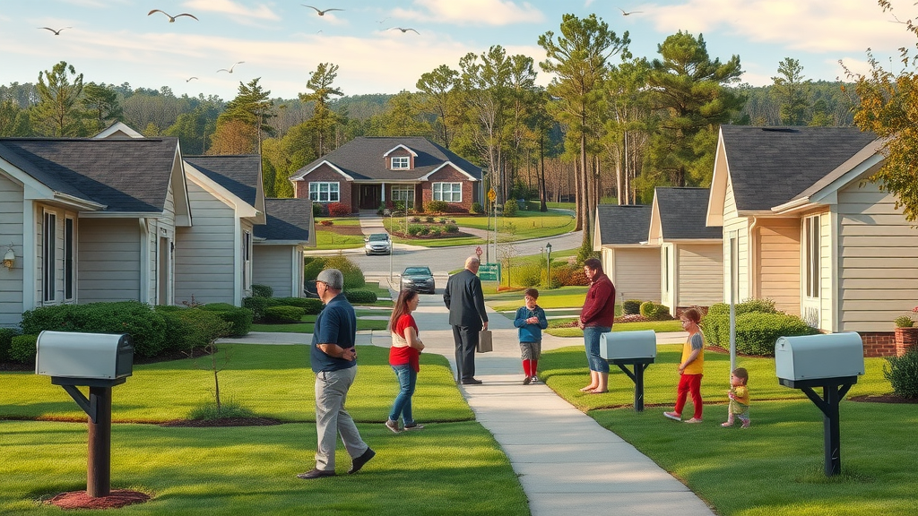 St Charlotte suburban neighborhood, tidy lawns and wooded trails, charlotte neighborhood reviews, st charlotte