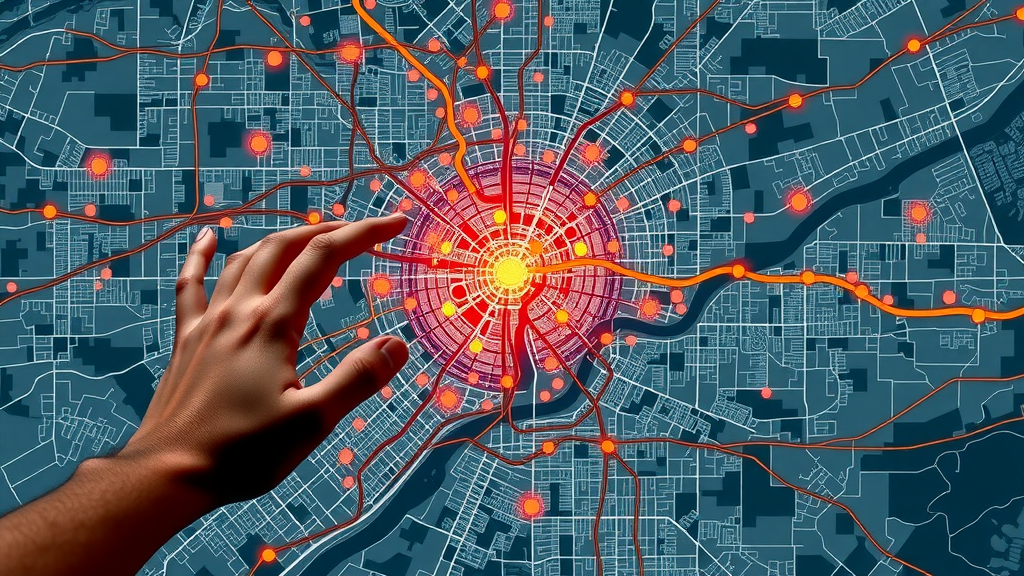 charlotte nc safety digital crime map visualization highlighting crime hotspots and safe zones