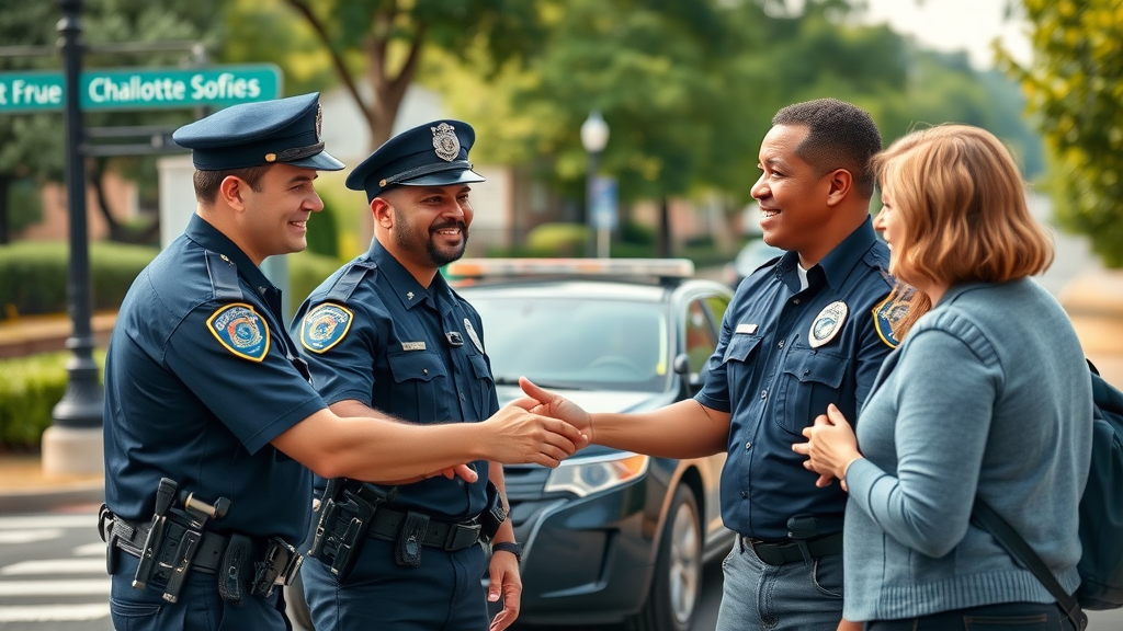 Charlotte police and residents working together in safest neighborhoods