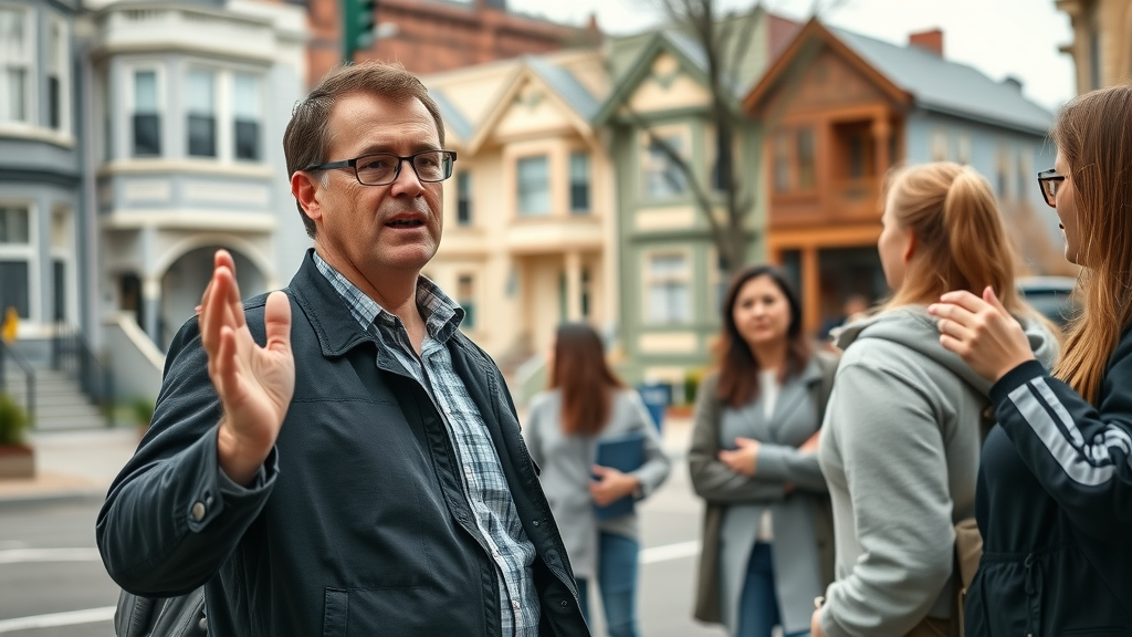 charlotte real estate professional leading group tour neighborhood highlights city context