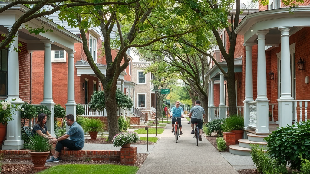 Charming revitalized Charlotte neighborhood with historic homes, wesley heights charlotte neighborhoods