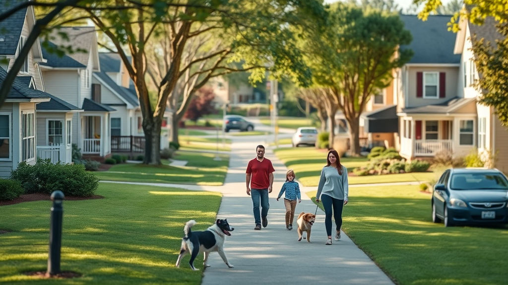 Charlotte neighborhood with families, Queen City, real estate, peaceful place to live, large city