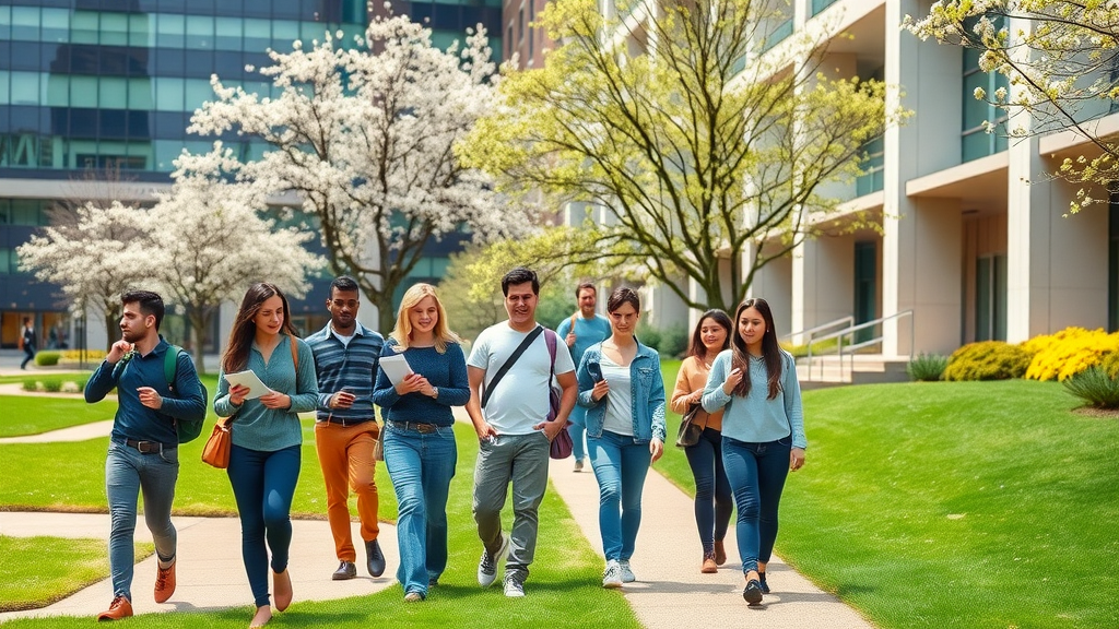 Charlotte NC education, university campus life, diverse students, UNC Charlotte