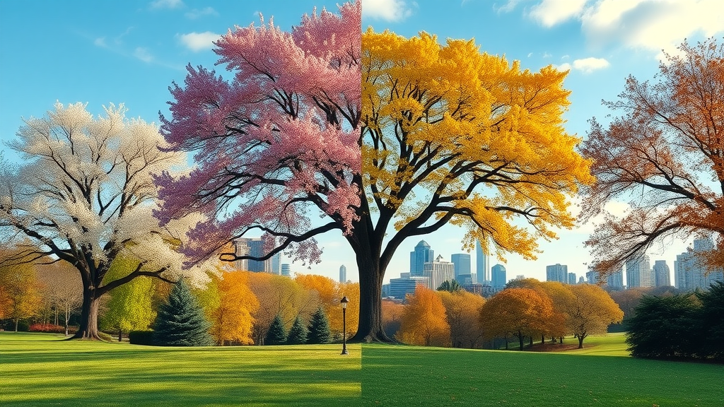 park in charlotte with four seasons, living in charlotte weather year-round