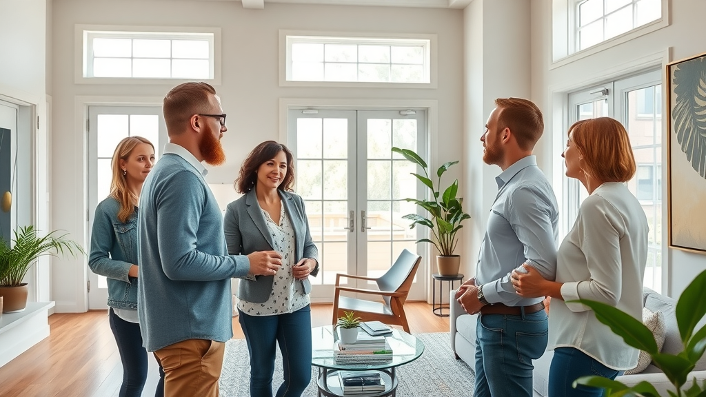 charlotte real estate trends realtor home tour stylish living room buyers