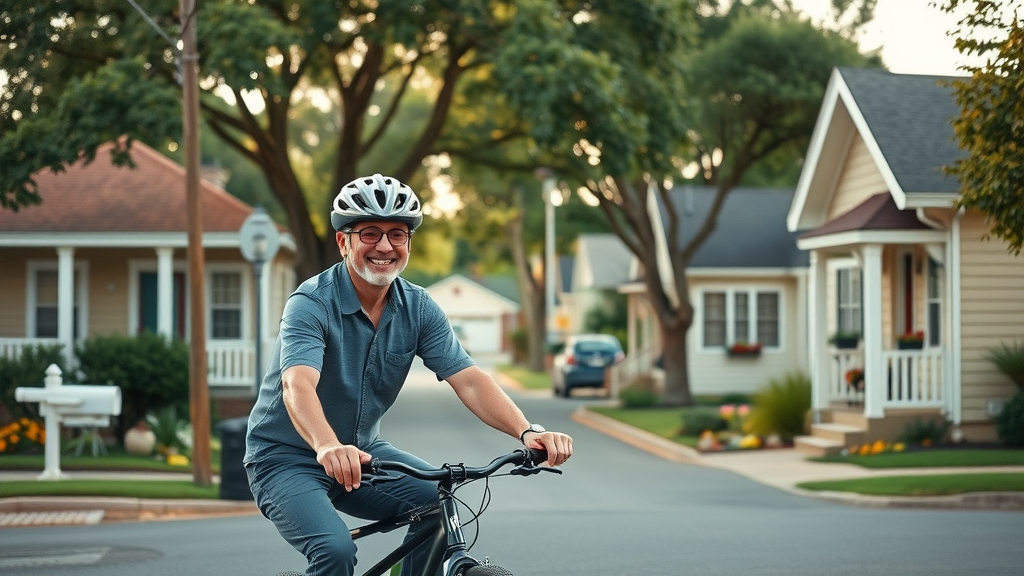 quiet Sedgefield neighborhood with cyclist and bungalows - hidden gem neighborhoods in Charlotte for short commutes