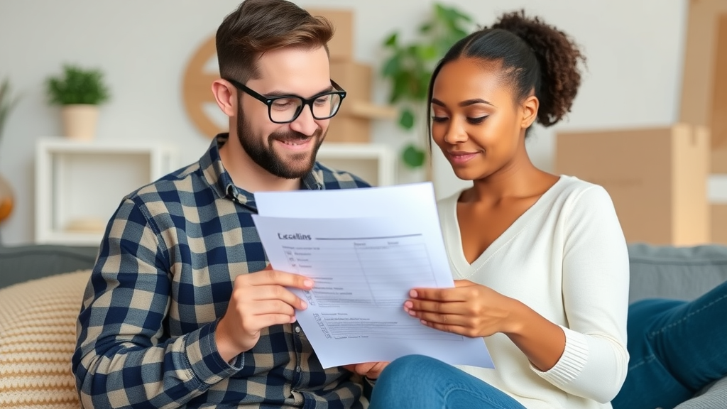 organized couple planning a Charlotte move with checklist, moving to Charlotte NC