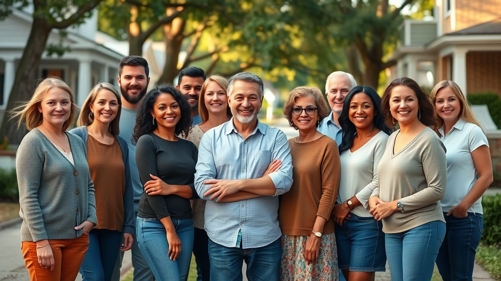 Inclusive multicultural residents Charlotte neighborhoods race and ethnicity diversity