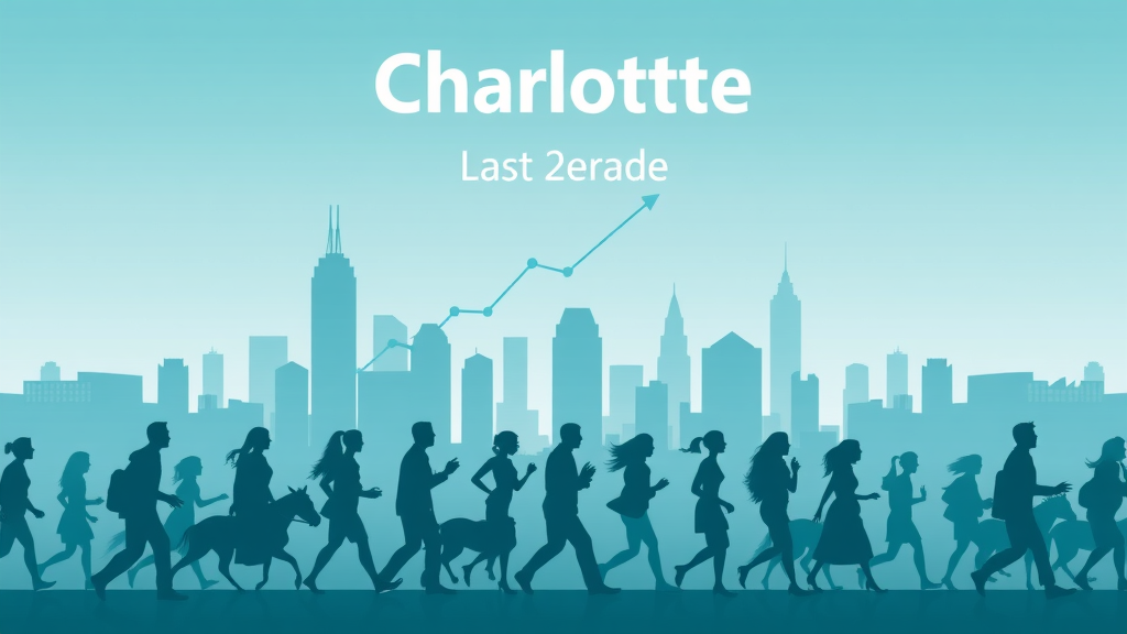 Dynamic infographic showing Charlotte population growth charlotte area population change United States trends