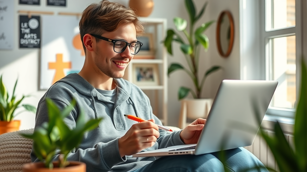 hopeful renter searching apartments for rent in Charlotte arts district online - renting in charlotte arts district