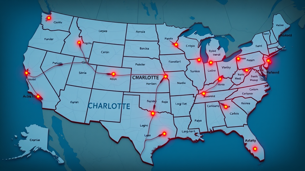 regional real estate market us map charlotte trends national comparison