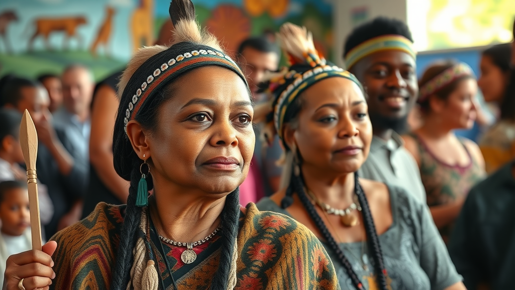 Native American residents Charlotte minority populations community center event