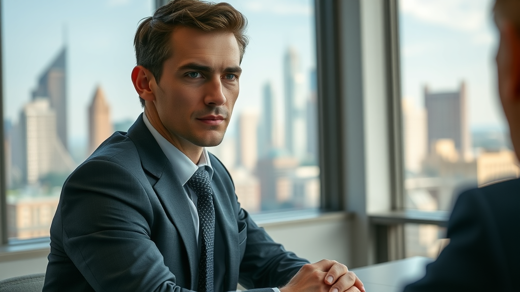 determined job candidate preparing for a competitive interview in charlotte nc job market