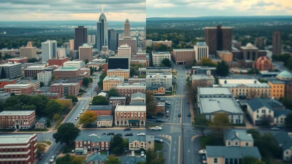 charlotte nc safety compared to other north carolina cities, contrasting urban and suburban environments, community movement and safe features