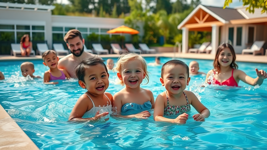 highland creek family pool activities, community amenities, family-friendly neighborhoods charlotte